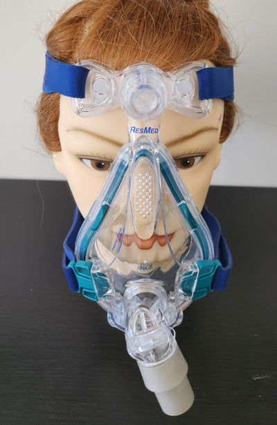 ResMed Mirage Quattro Full Face mask with headgear all sizes CPAP