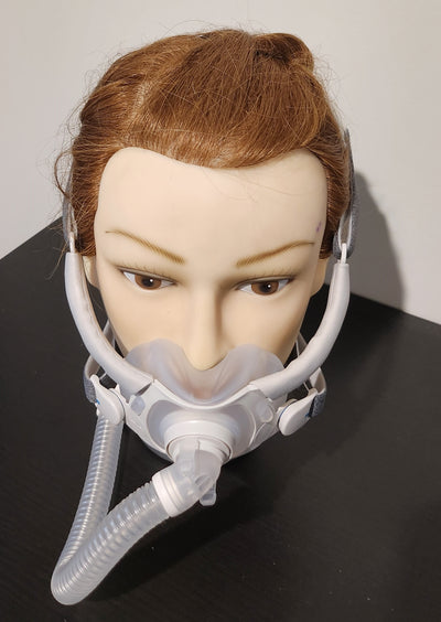ResMed AirFit F40 FullFace CPAP mask w Stand headgear Medium cushion