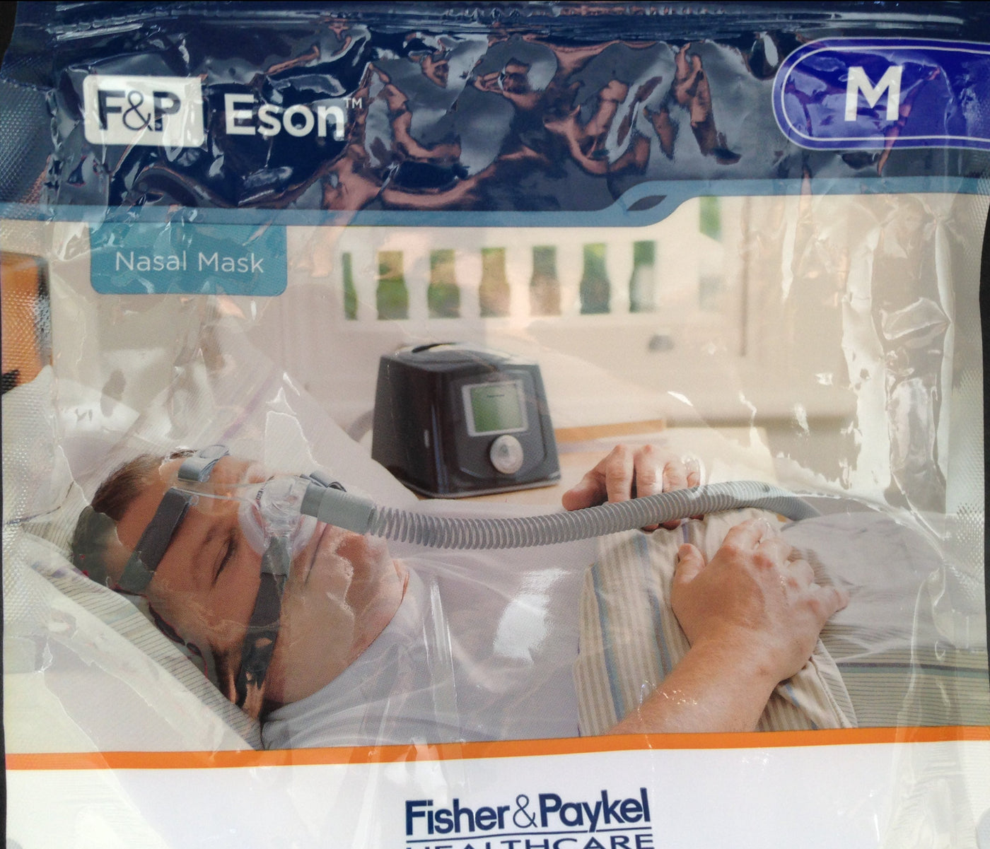 Fisher & Paykel ESON nasal CPAP mask with headgear all sizes
