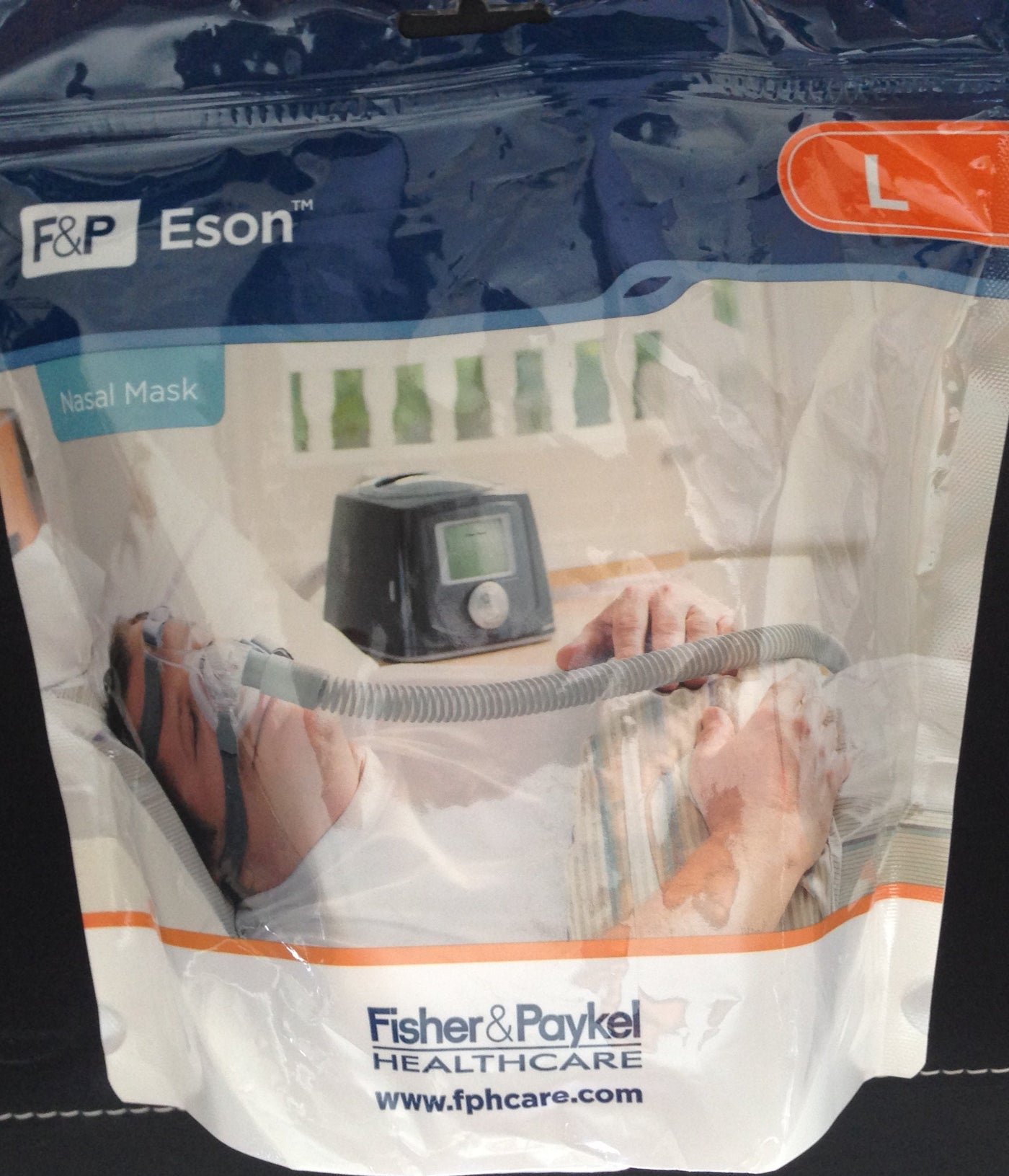 Fisher & Paykel ESON nasal CPAP mask with headgear all sizes