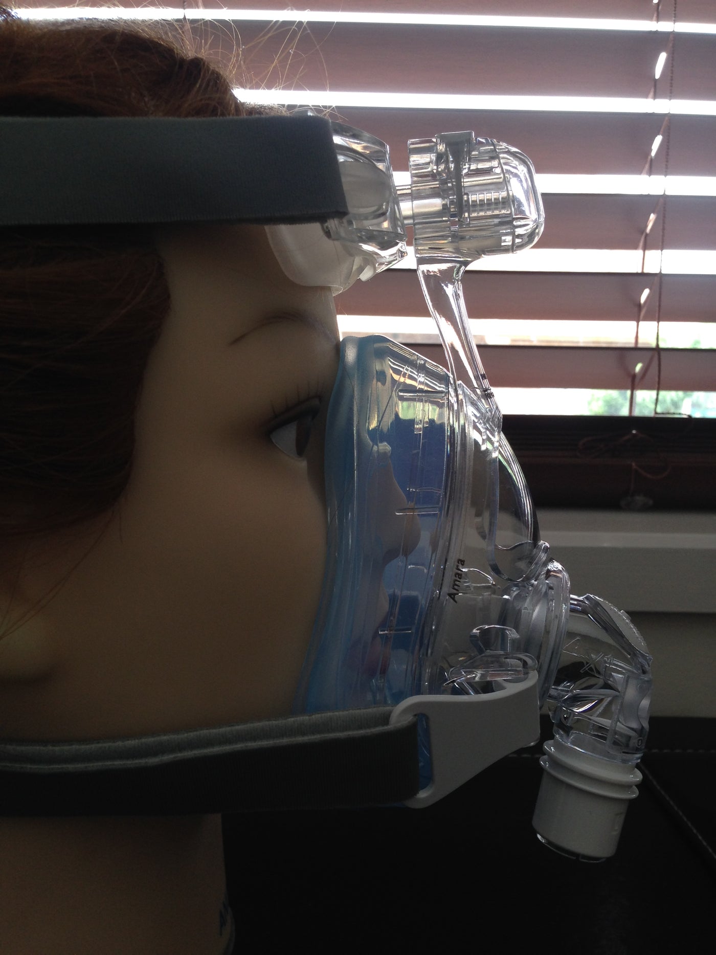 Philips Respironics Amara Gel FullFace CPAP mask with headgear - Large RS