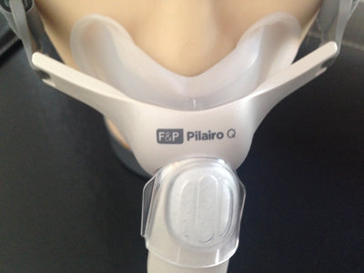 Fisher & Paykel PilarioQ nasal pillow one size pillow CPAP mask with Headgear