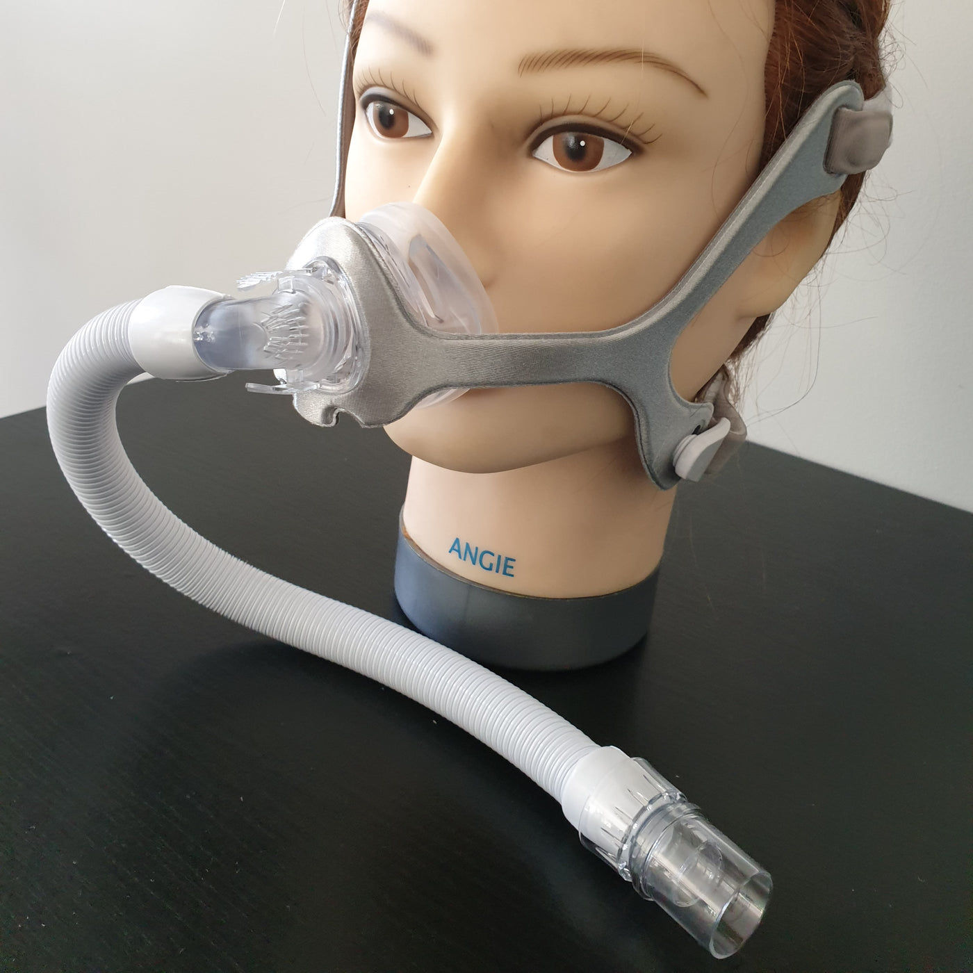 Philips Respironics Wisp CPAP mask Clear / Fabric / Paediatric, frame, strap, all cushions