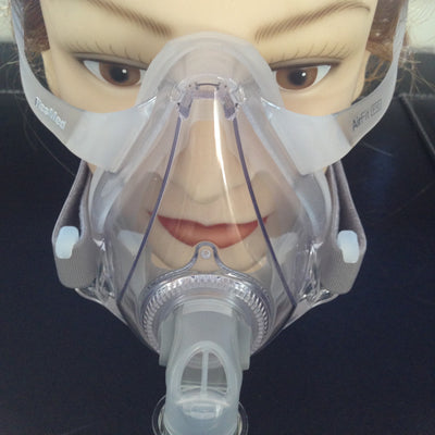 ResMed AirFit F10 Full Face CPAP mask w headgear all size him / her
