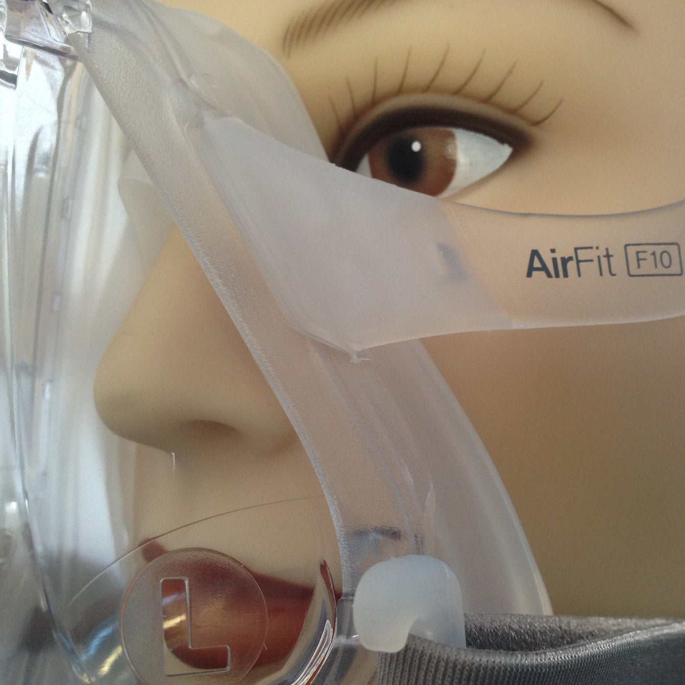 ResMed AirFit F10 Full Face CPAP mask w headgear all size him / her