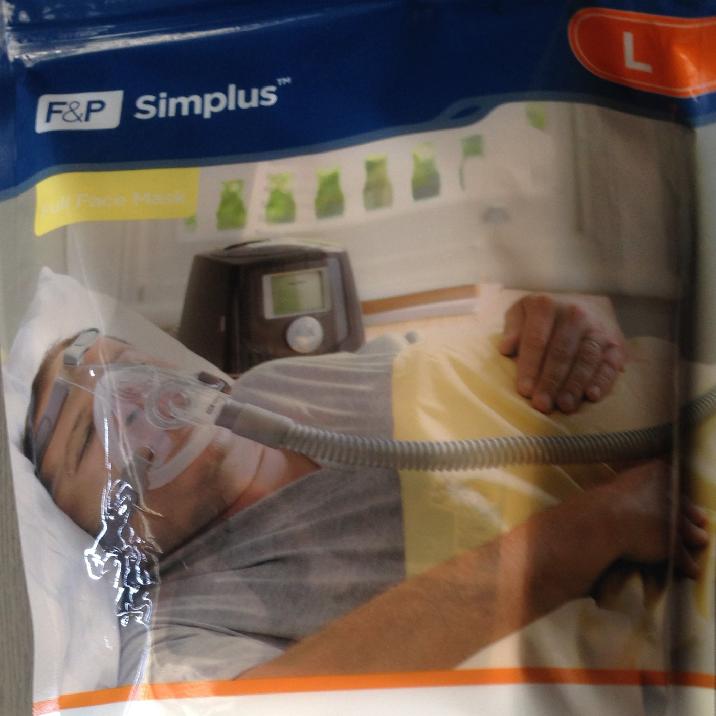 New Fisher & Paykel Simplus CPAP Full Face mask with strap all size