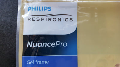 Philips Respironics Nuance Pro Gel frame CPAP mask Fit pack all pillow w Strap