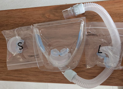 Philips Respironics Nuance Pro gel frame CPAP mask Fit pack all pillow No Strap