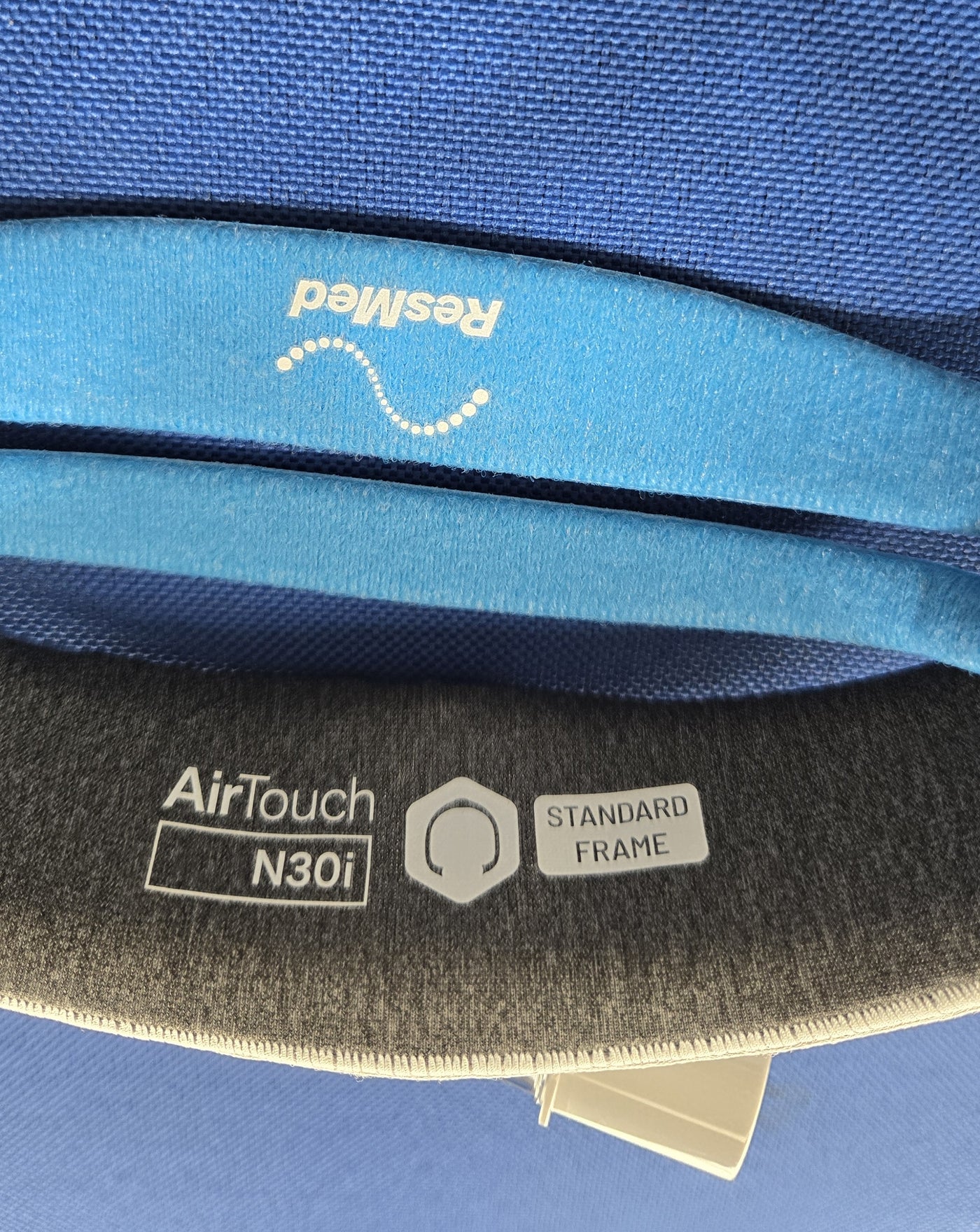 ResMed AirTouch N30i nasal mask Quiet Air vent starter pack in size Small / Std CPAP