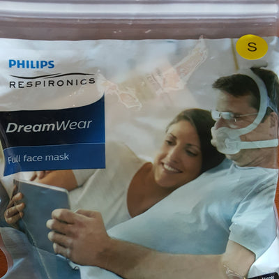 Philips Respironics DreamWear Full Face CPAP mask Fitpack with all size cushions