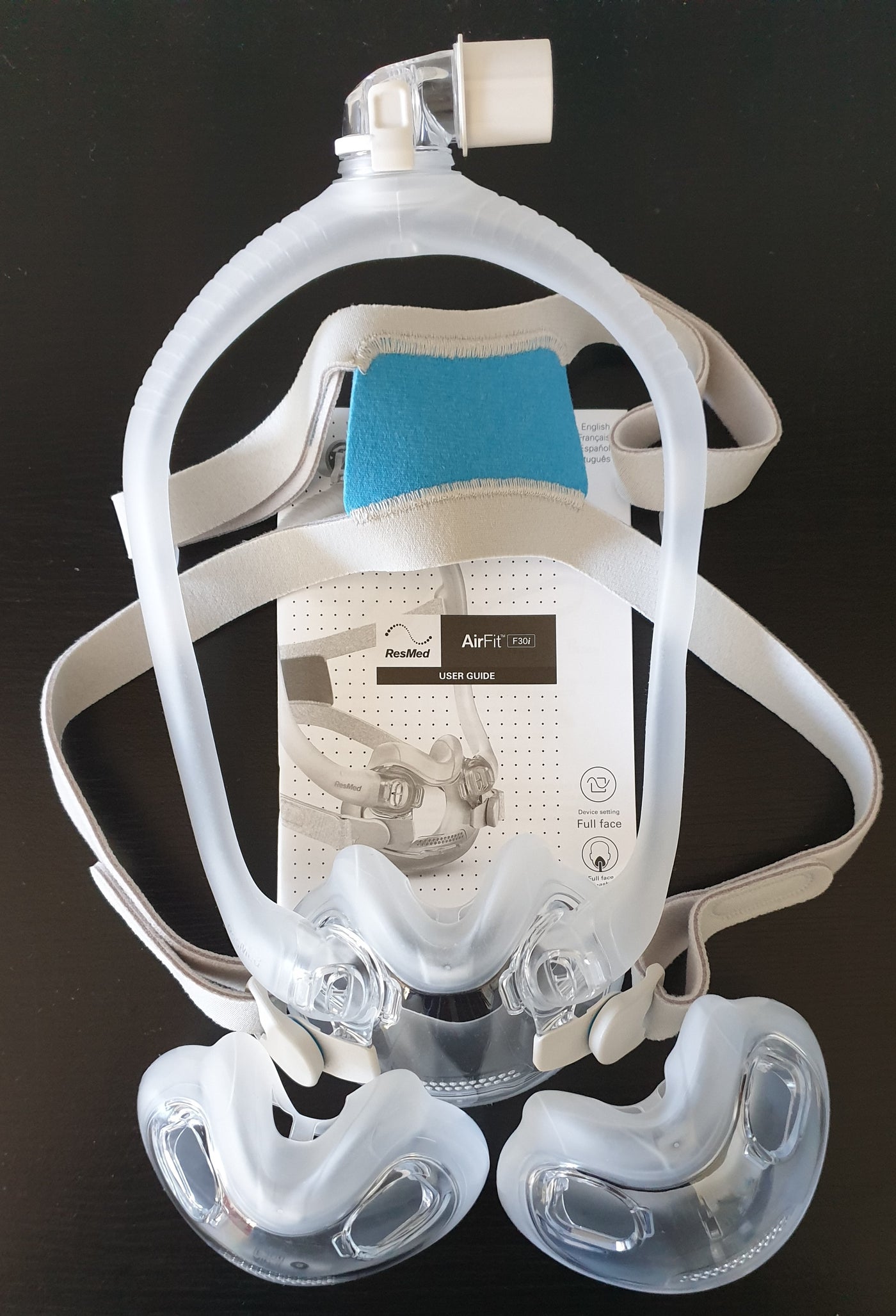 ResMed AirFit F30i Fullface mask all cushion or single cushion Pack with headgear CPAP