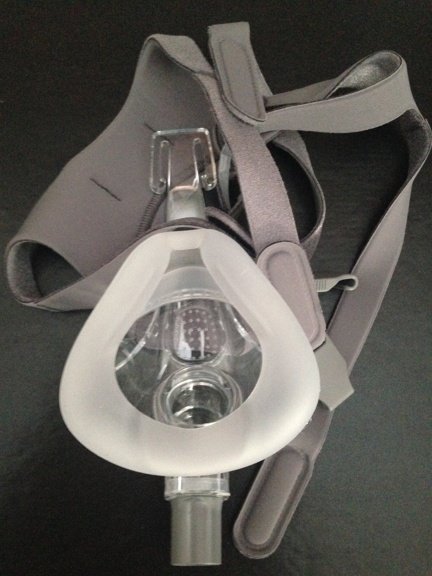 Simplus Mask Grey Part New Fisher & Paykel Simplus CPAP Full Face mask with strap all sizes ...